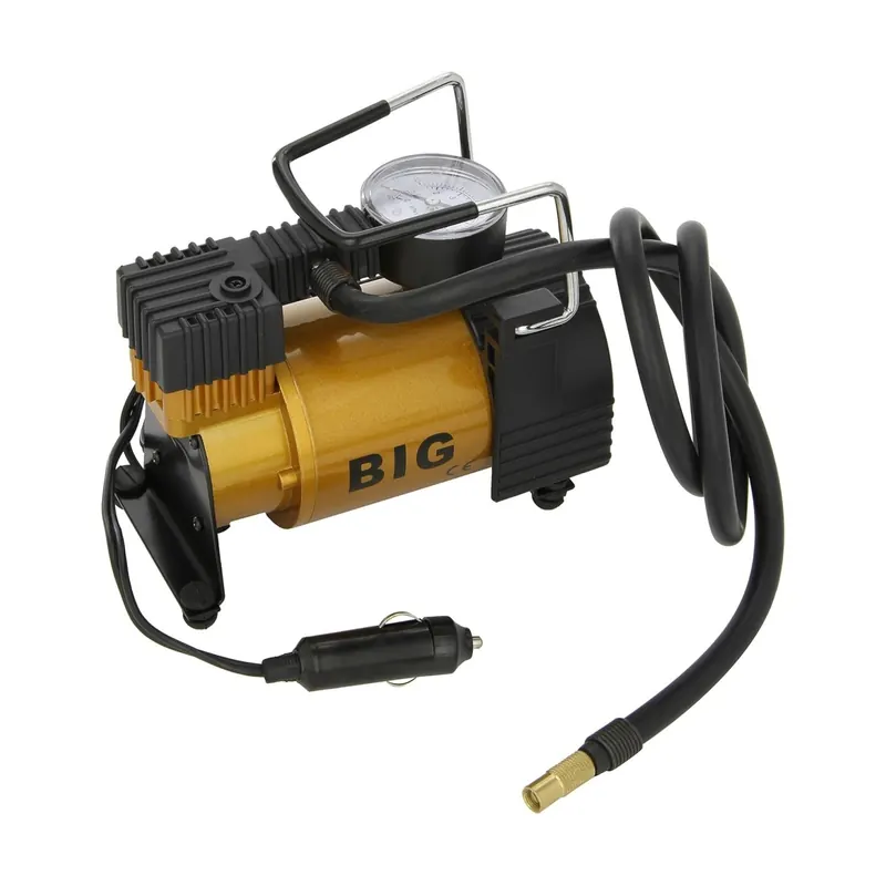 Compresor 12V Compacto y metálico con bolsa