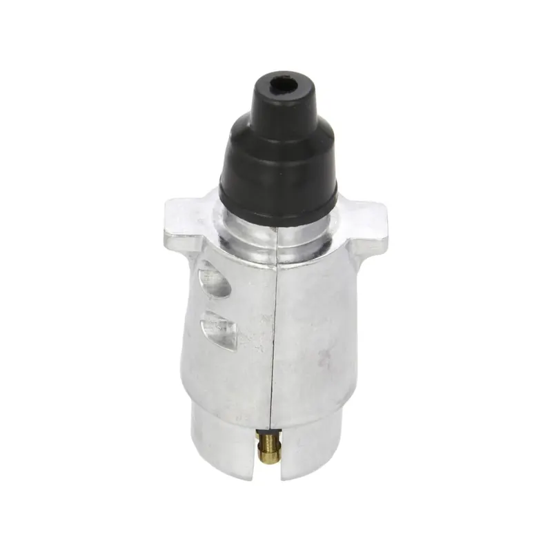 Conector enchufe de remolque metalico macho 7 pines
