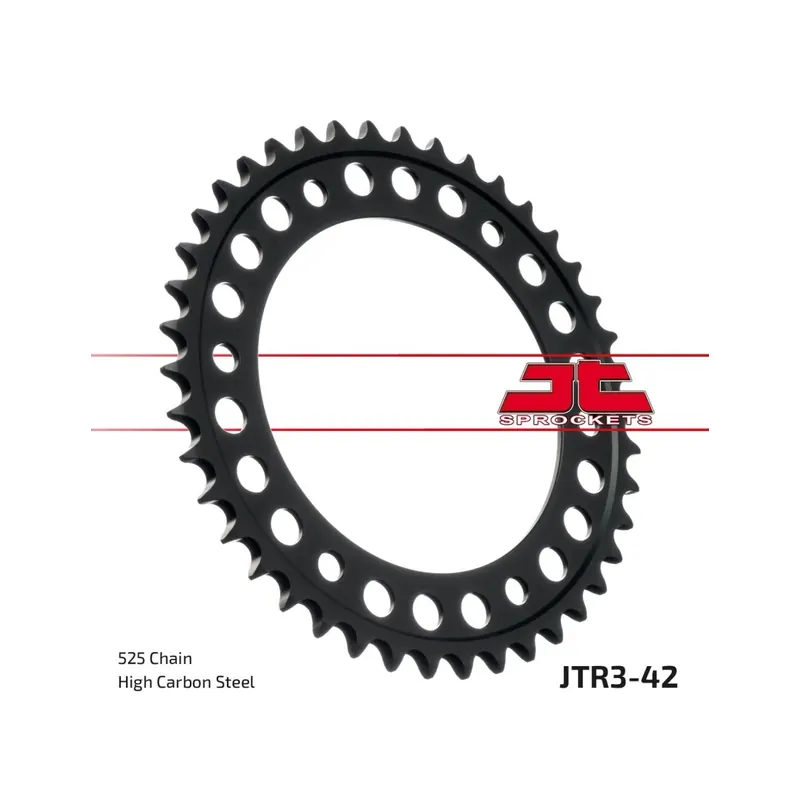 Corona moto de acero Jt Sprockets JTR3.42