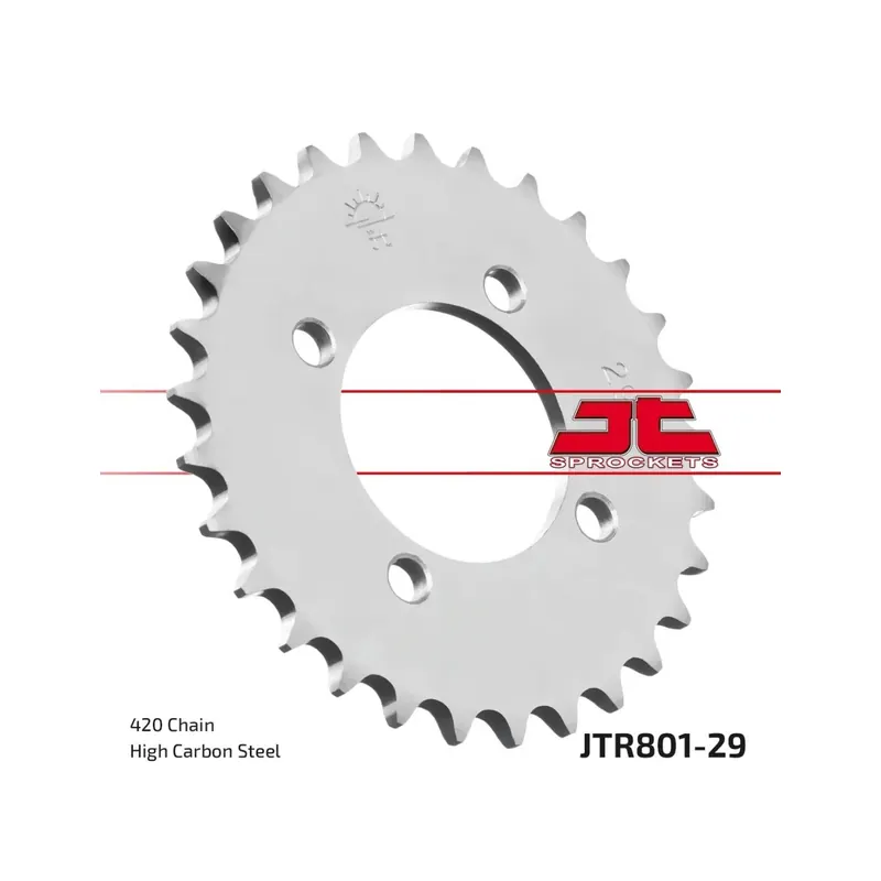 Corona moto JT Sprockets de acero de 29 dientes JTR801.29