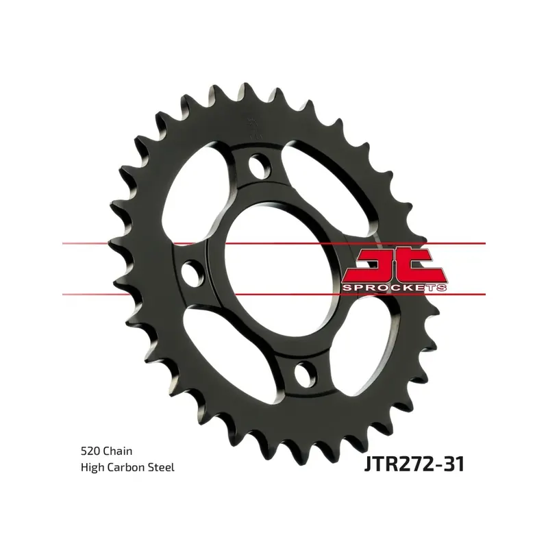 Corona moto JT Sprockets de acero de 31 dientes JTR272.31