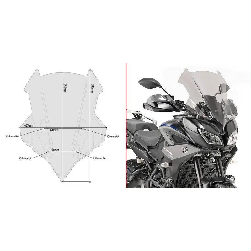 Cúpula GIVI Específica Ahumada D2139S