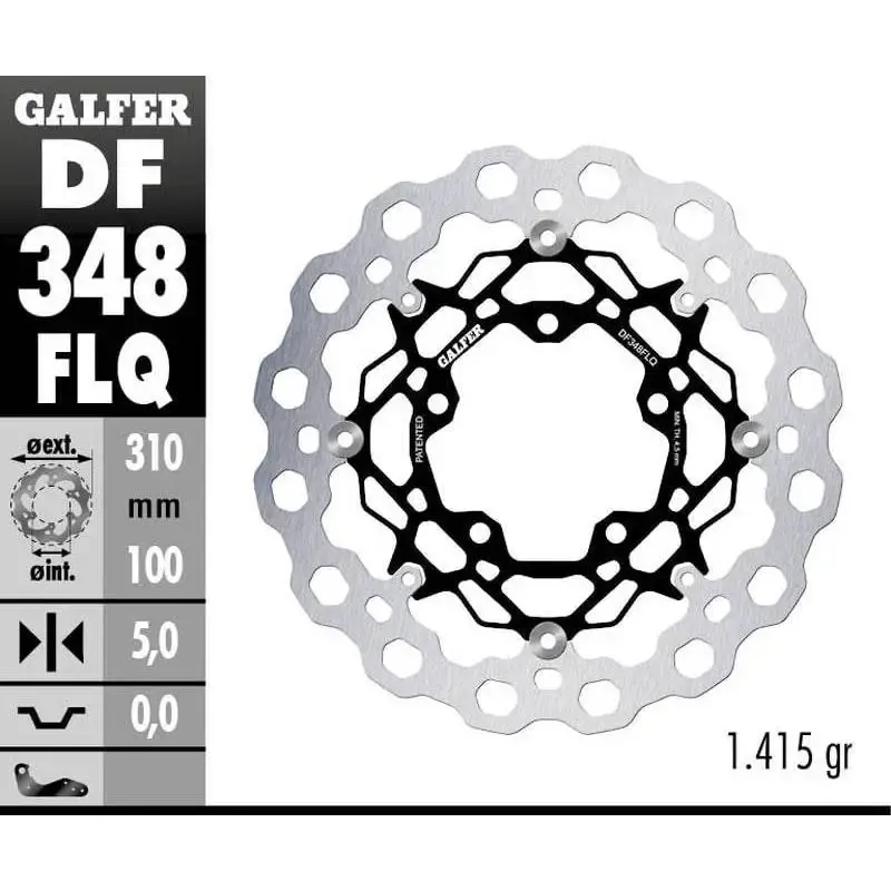 Disco Freno Galfer DF348FLQ 310X5MM