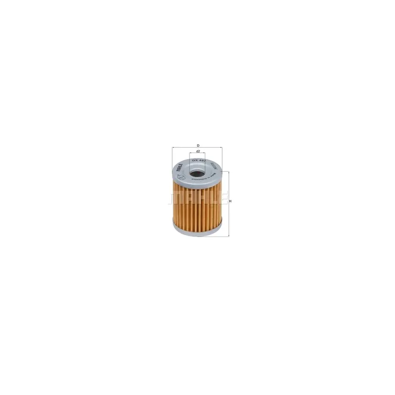 Filtro de aceite MAHLE OX407