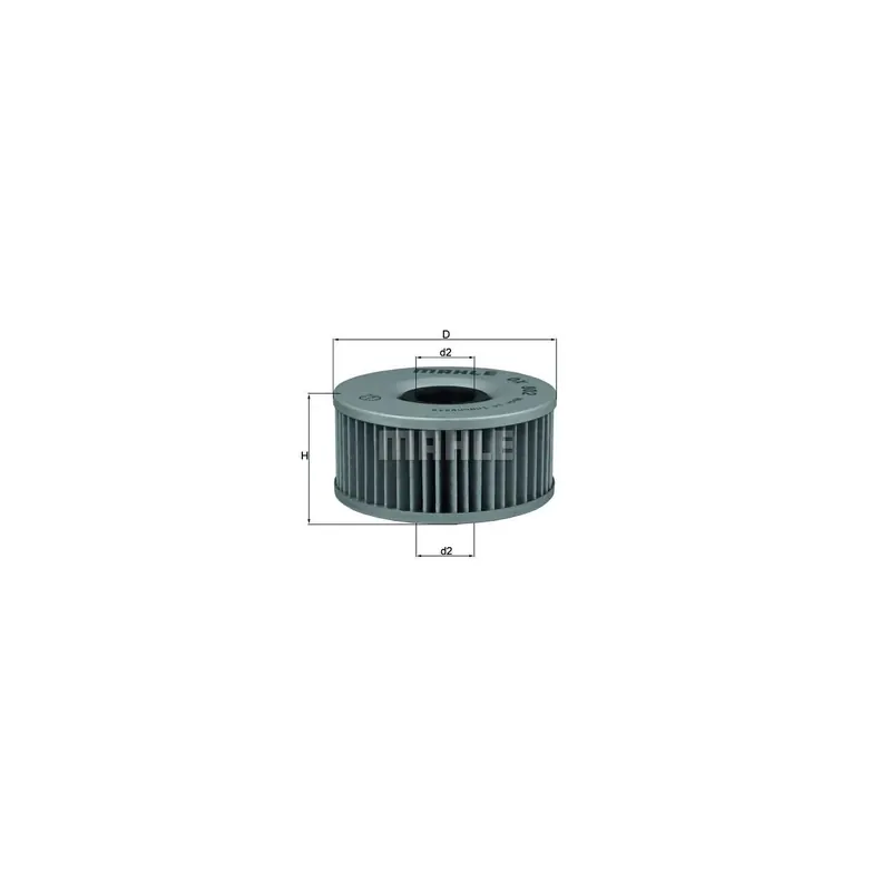 Filtro de aceite MAHLE OX802
