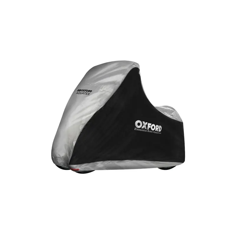 Funda para moto Oxford Aquatex MP3 negro/plata - CV215