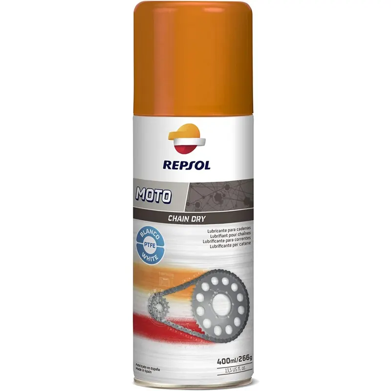 Grasa para cadena moto Repsol Chain Dry 400ml RP715T98