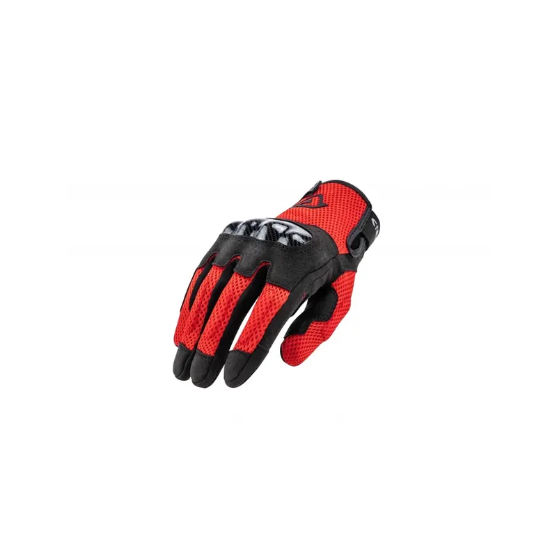 Guantes Acerbis Ramsey MY Vented negro y rojo 0023478.110
