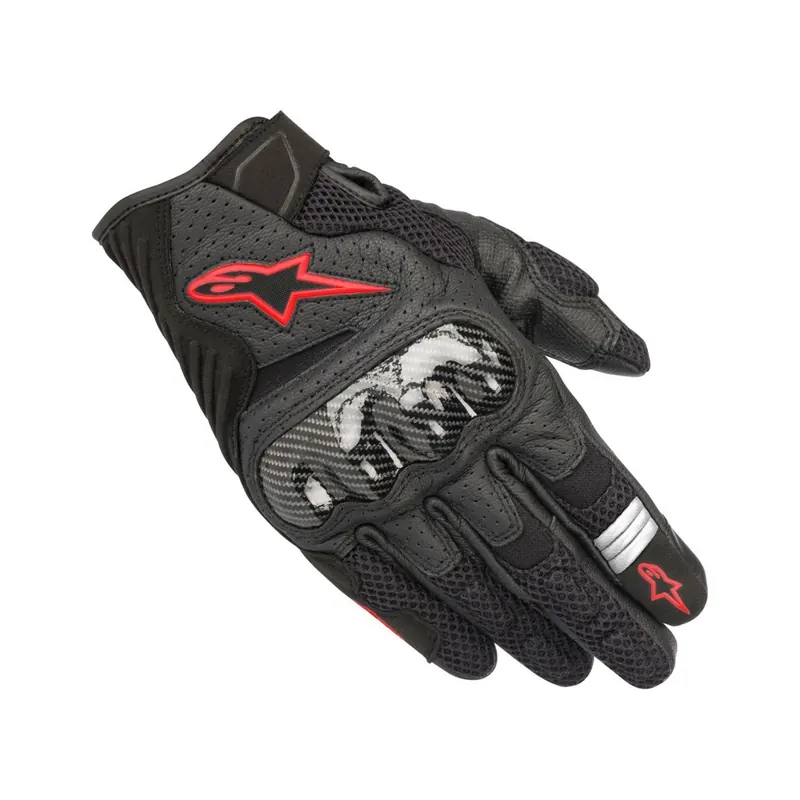 Guantes Alpinestars SMX1 Air V2 Negro, Rojo