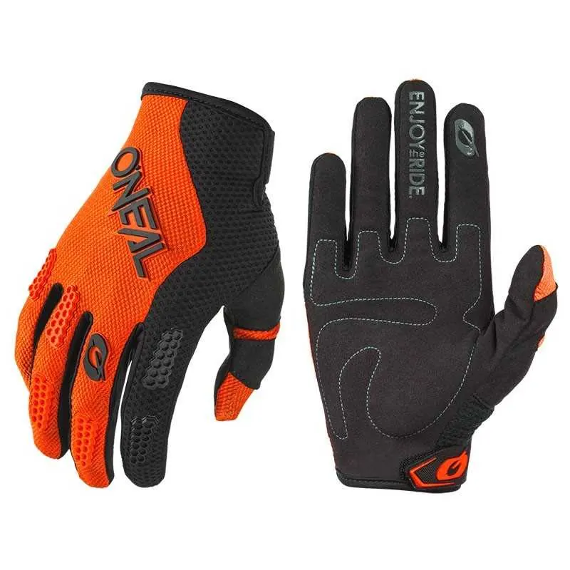 Guantes Element naranja y negro O'neal