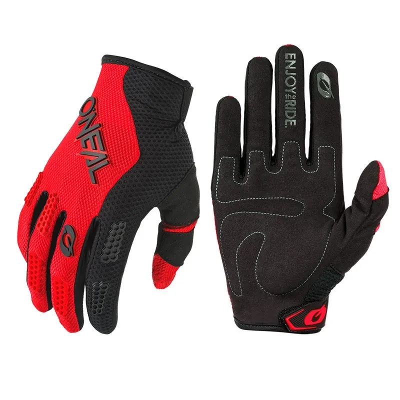 Guantes Element rojo y negro O'neal