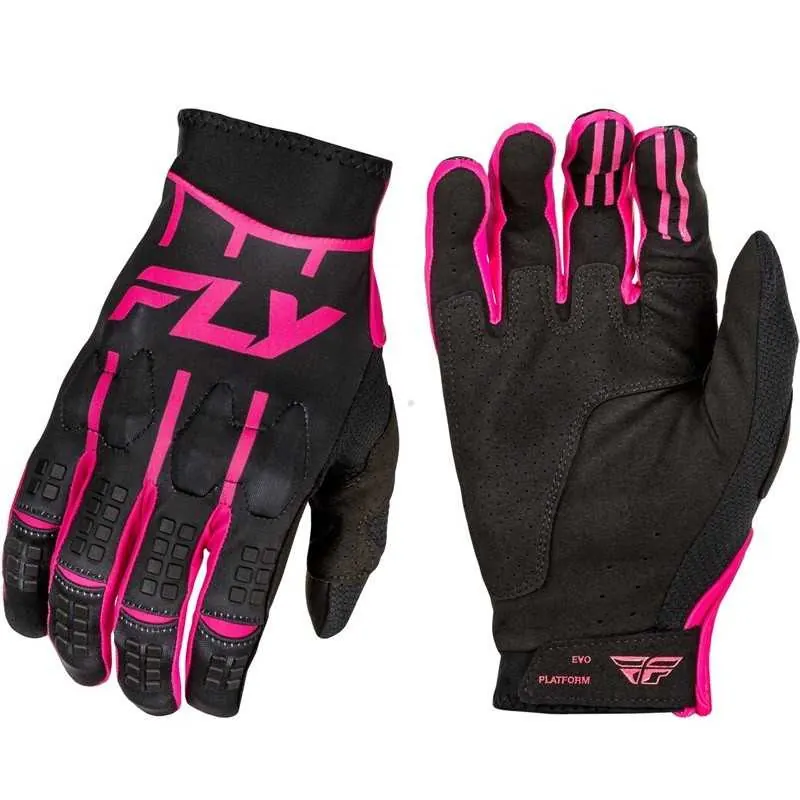 Guantes Enduro FLY RACING Evolution DST negro y rosa