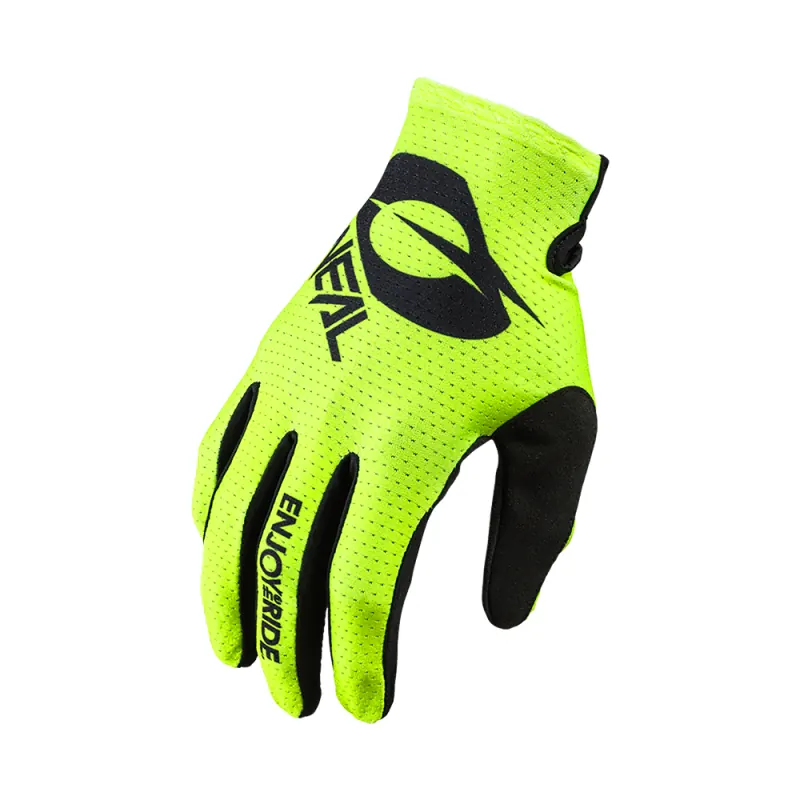 Guantes Matrix Stacked amarillo neon O'neal