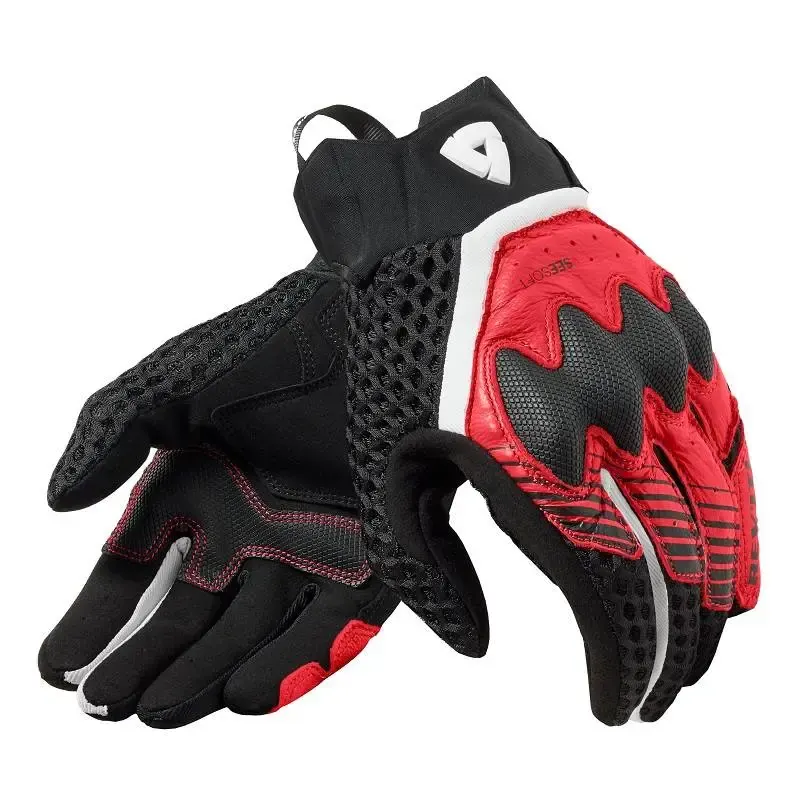 Guantes Rev'it Veloz Black/Red FGS2101200