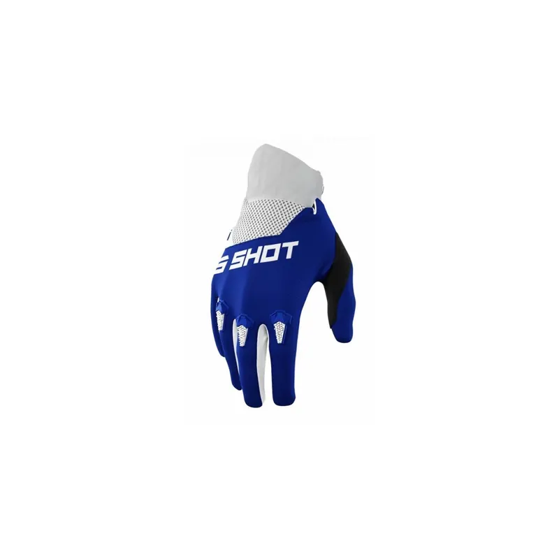 Guantes Shot motocross Devo azul