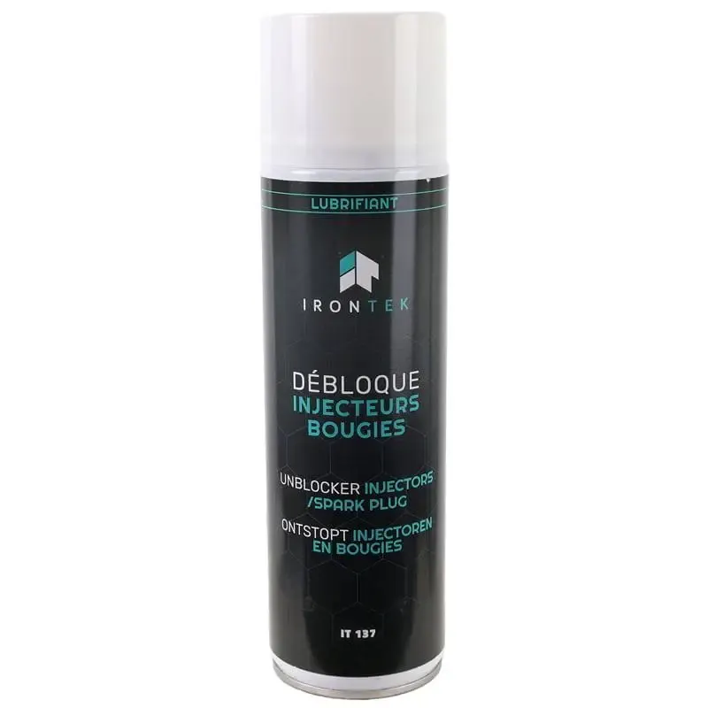 Irontek IT137 Spray Desatascador Bujías/Inyectores 500ML