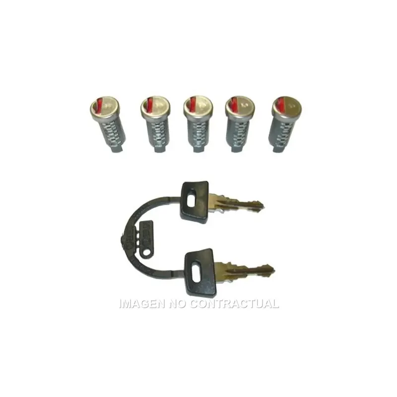 Kit 5 Cerraduras Vespa Pks - 25080568