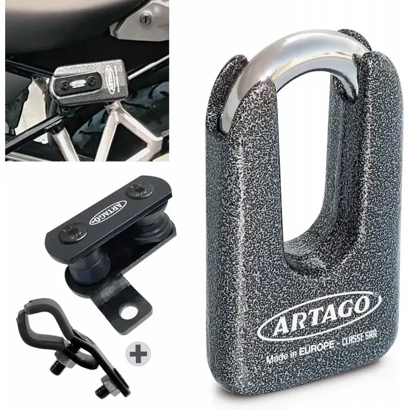 Kit Candado Antirrobo Artago 69T/B + Soporte BMW