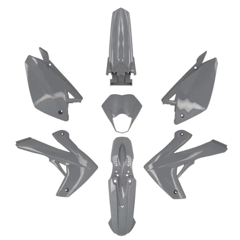 Kit carenado 7 piezas Rieju MRT - Gris nardo