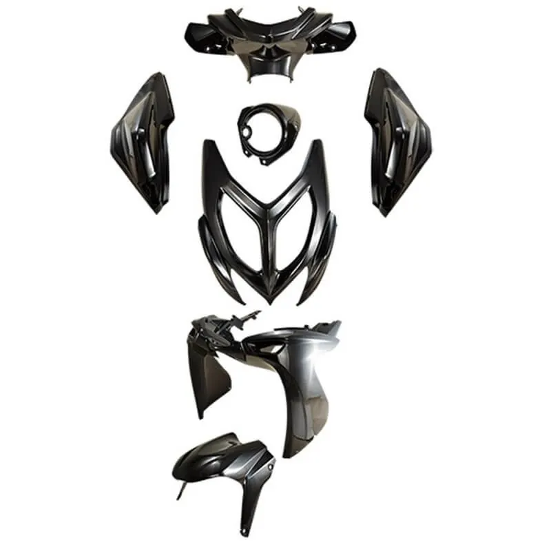 Kit carenado Negro Brillo Yamaha Aerox 2013-