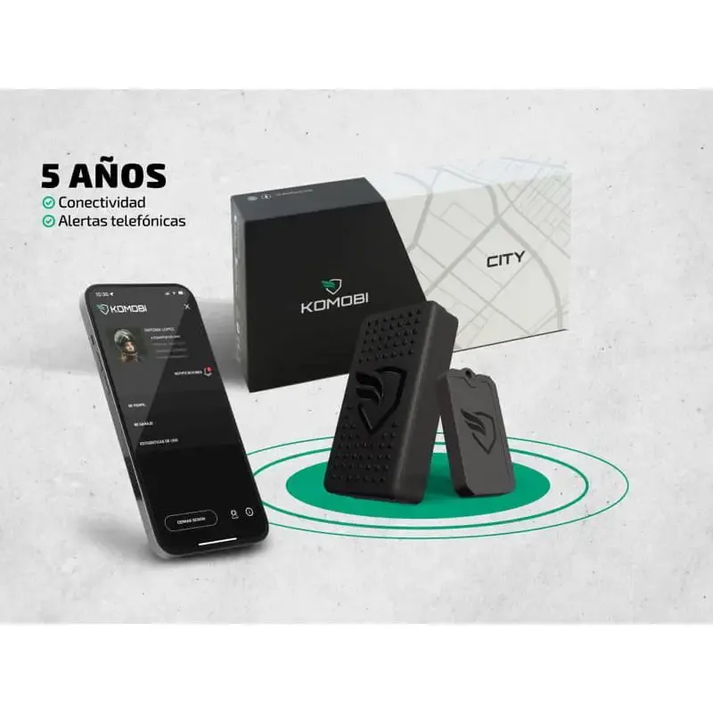 Komobi City Plus Sistema Antirrobo Inteligente