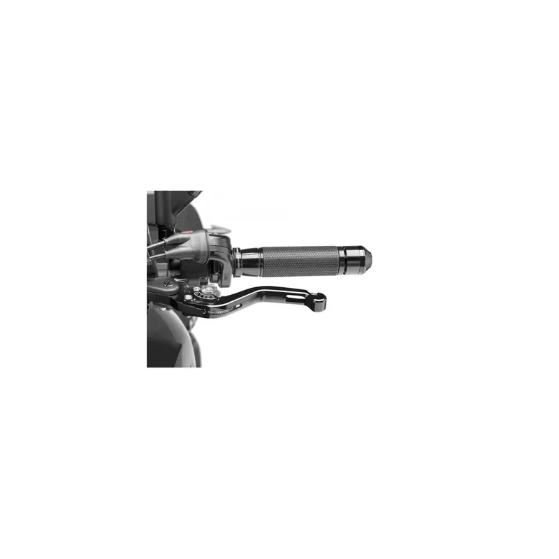 Maneta Embrague Puig Corta 16C-Negro Selector Plata - 280NP