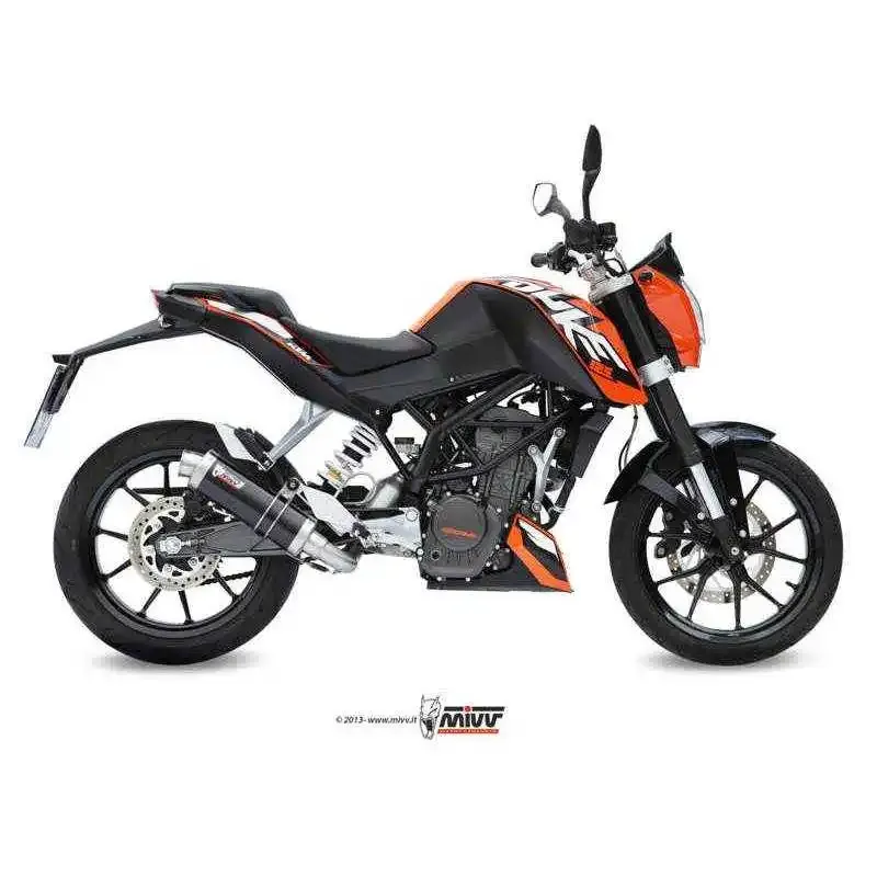 MIVV KTM 125 Duke 2011 - 2016 Gp Black KT.009.LXB