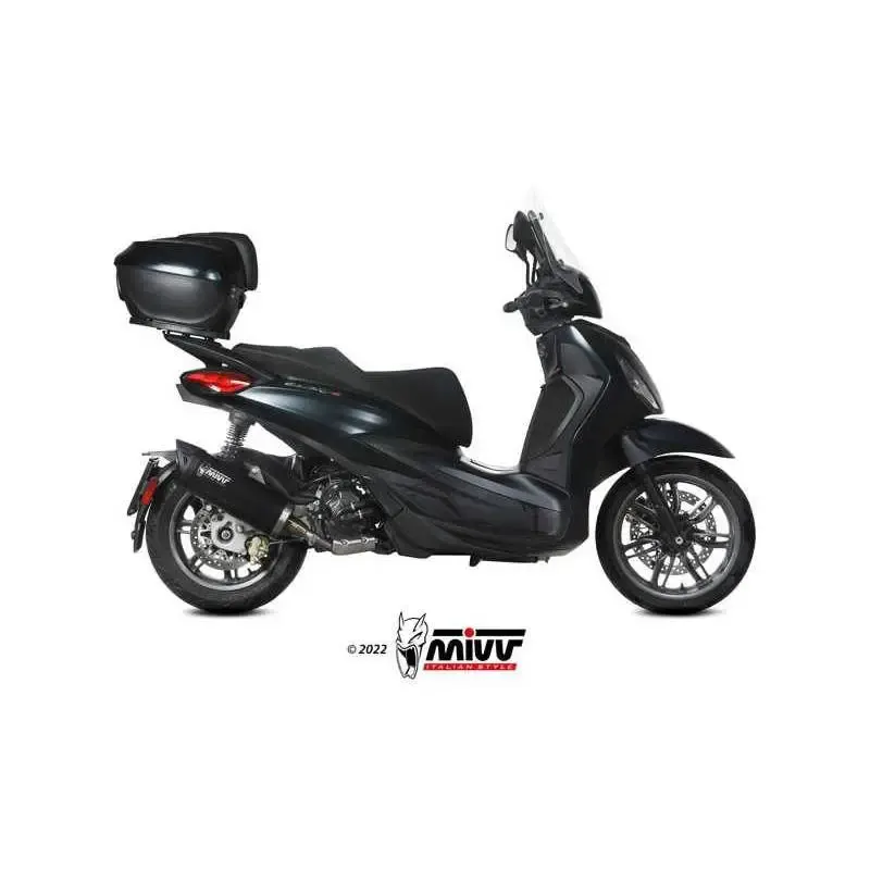 MIVV Piaggio Beverly 300 2021 - 2022 Mover Black MV.PG.0006.LV