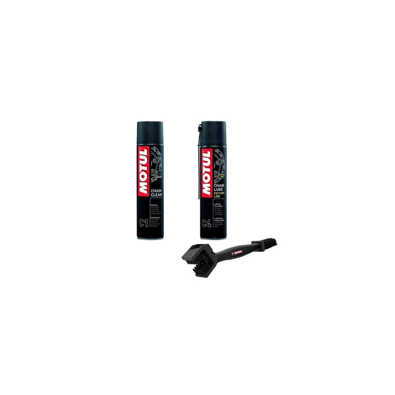 Pack limpia cadenas Motul Factory Line C1yC4 - 109919