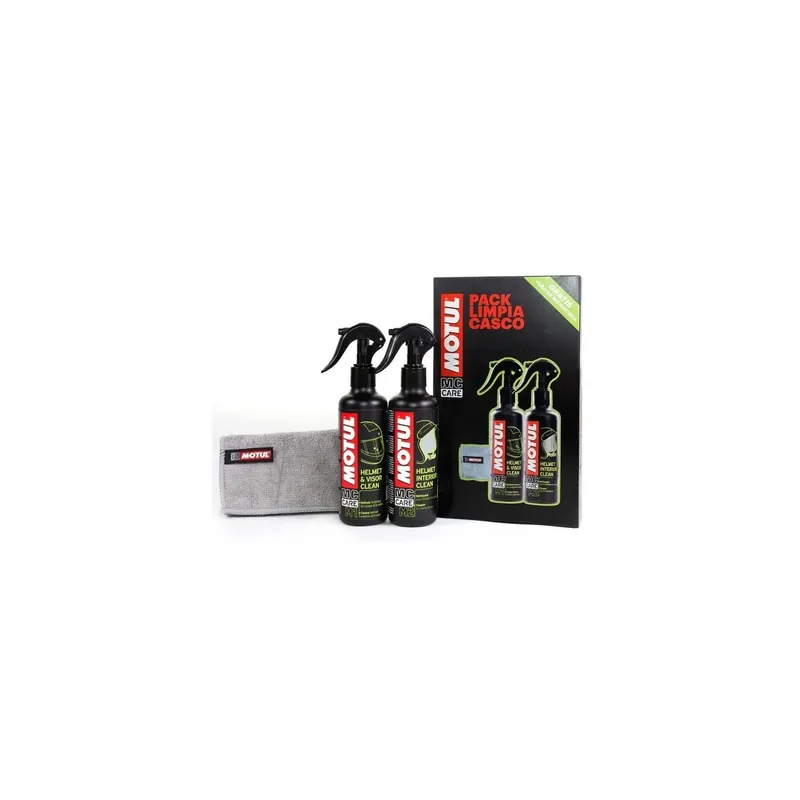 Pack Limpia Cascos MOTUL M1 y M2 - 109920