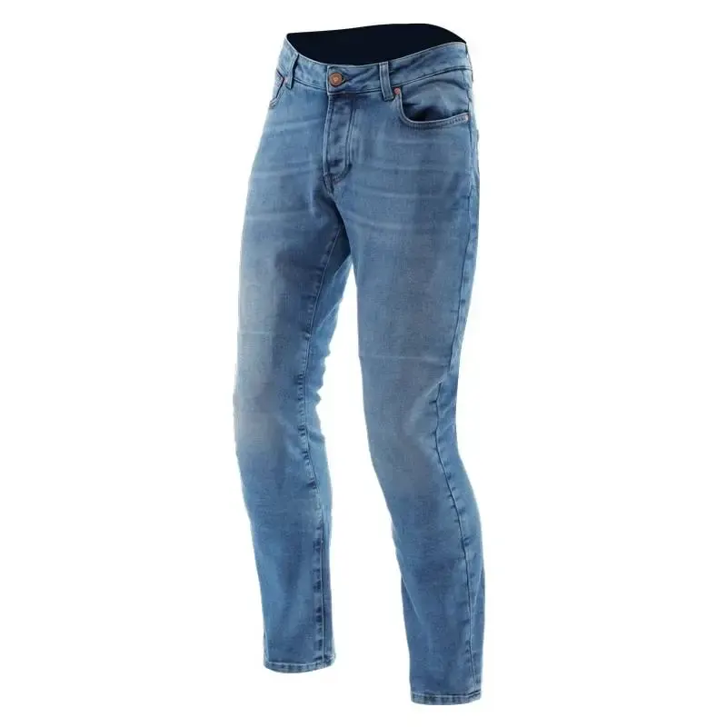 Pantalón Dainese 5-POCKET DENIM TAPERED FIT BLUE