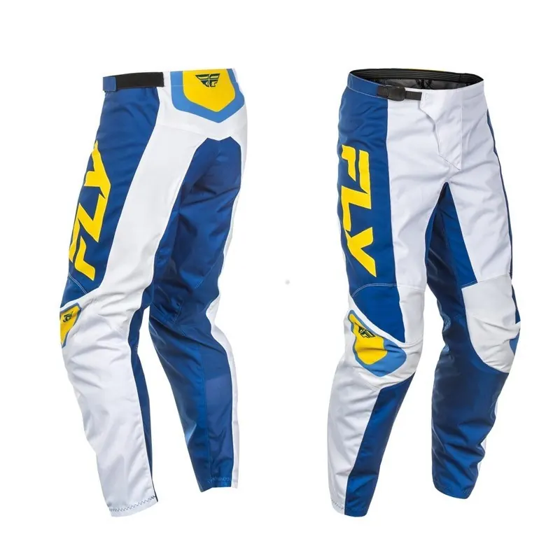 Pantalón Motocross FLY RACING F-16 blanco azul
