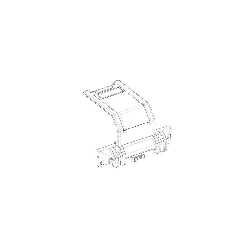 Parte inferior cerradura SHAD TR47 D1TR47MIR