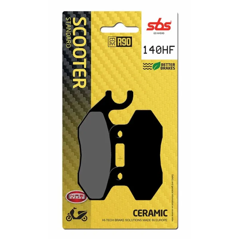 Pastilla de freno SBS P140-HF
