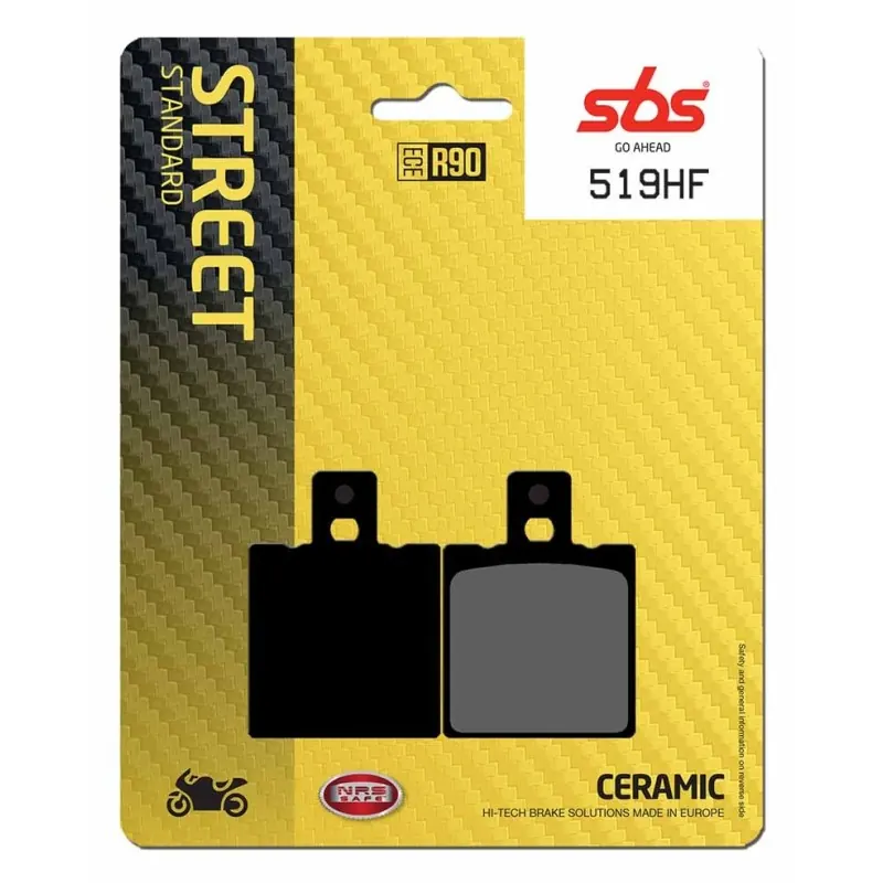 Pastilla de freno SBS P519-HF