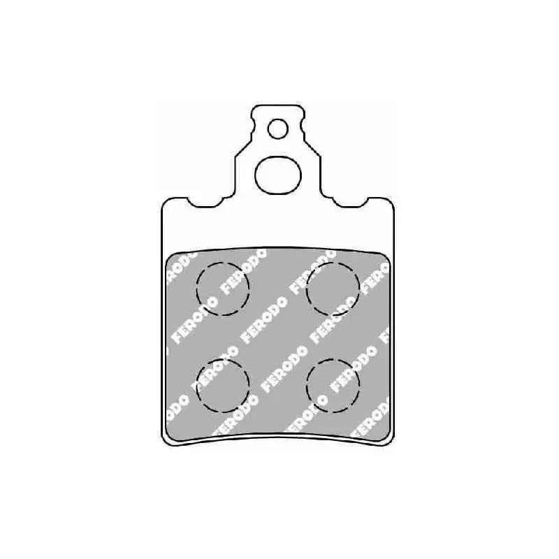 Pastillas Freno Ferodo FDB694AG (Argento)