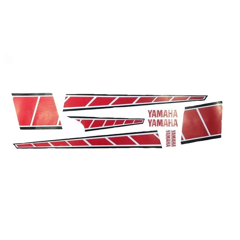 Pegatinas Jog R / RR Yamaha 50 aniversario rojas