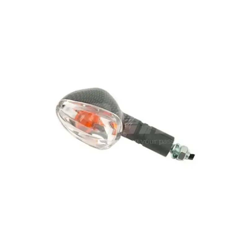 Piloto intermitente Brazo Largo Carbono Transparente 4593