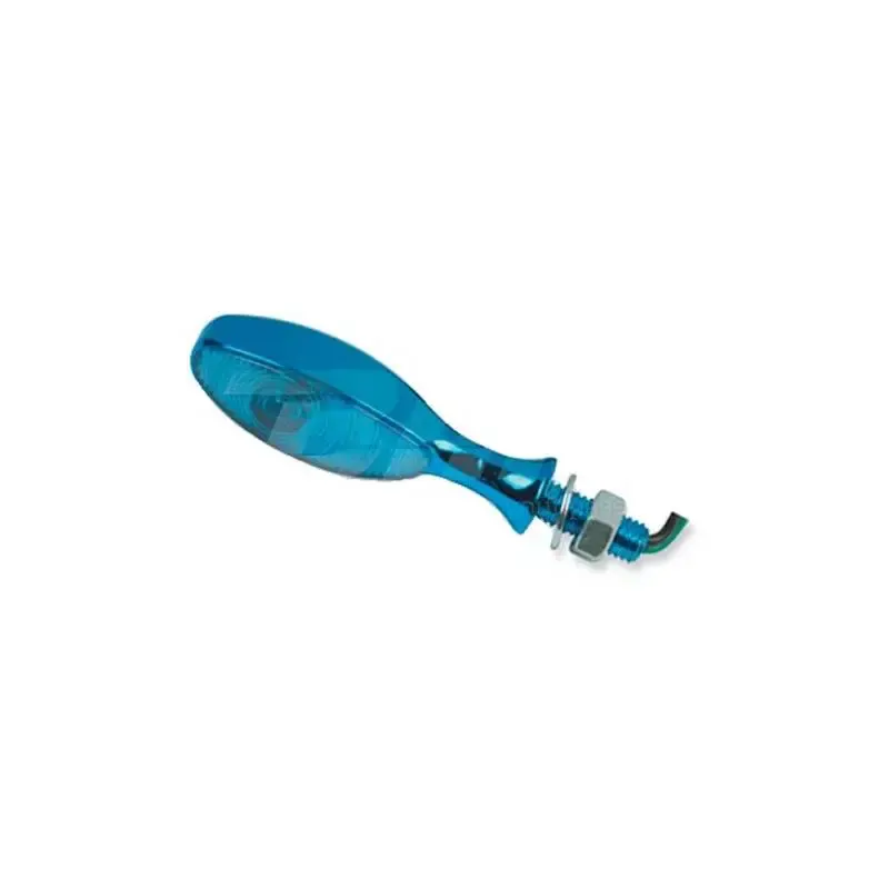 Piloto Intermitente Mini-Ovoide Azul-Láser 4600