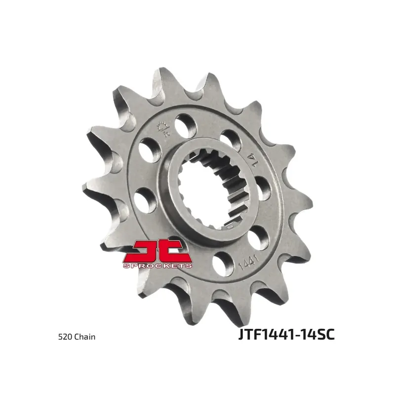 Piñón moto JT Sprockets acero 14 dientes JTF1441.14SC