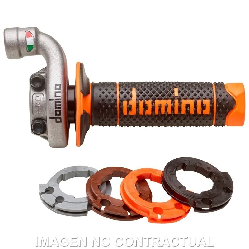 Puño de Gas Domino KRK Evo con puños 5207.03