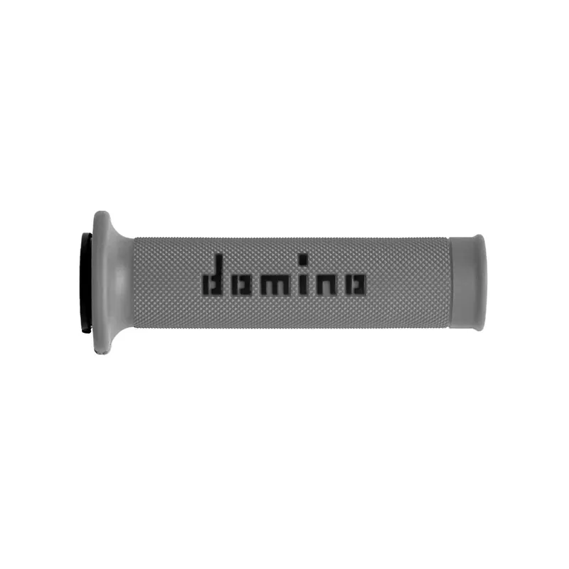 Puños de Domino A010 Racing gris-negro A01041C4052B7-0