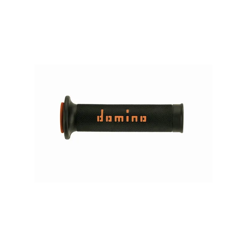 Puños de Domino A010 Racing negro-naranja A01041C4540B7-0