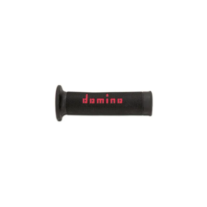 Puños de Domino A010 Racing negro-rojo A01041C4240B7-0