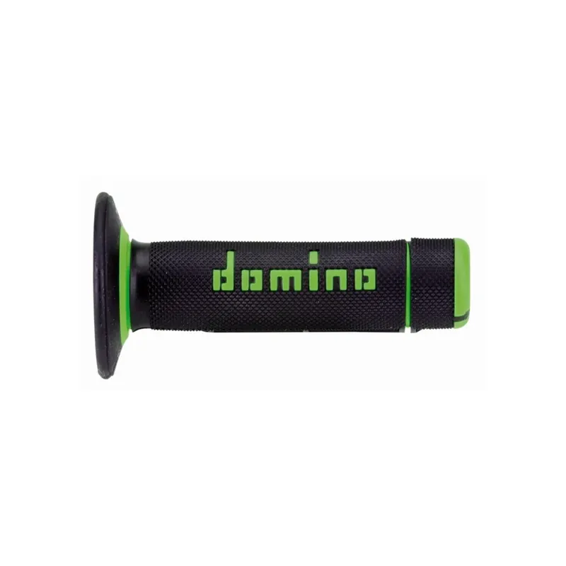 Puños de Domino A020 Off Road negro-verde A02041C4440A7-1