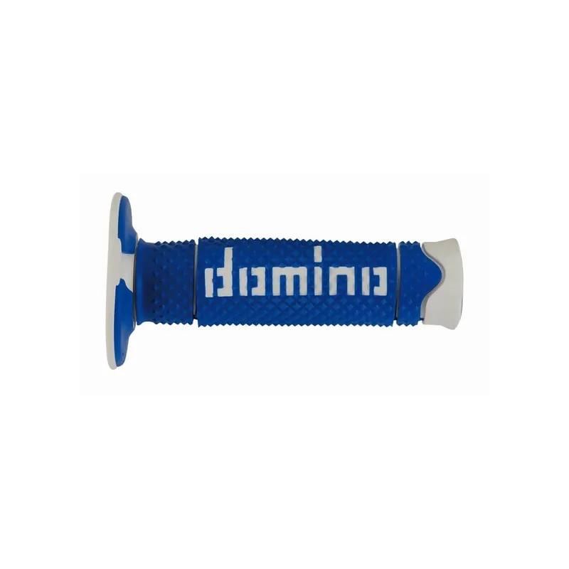 Puños de Domino A260 Off Road azul-blanco A26041C4648A7-0