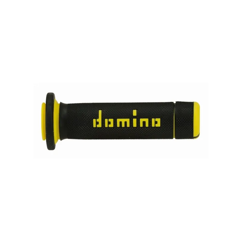 Puños de Domino ATV A180 amarillo-negro A18041C4740A7-0