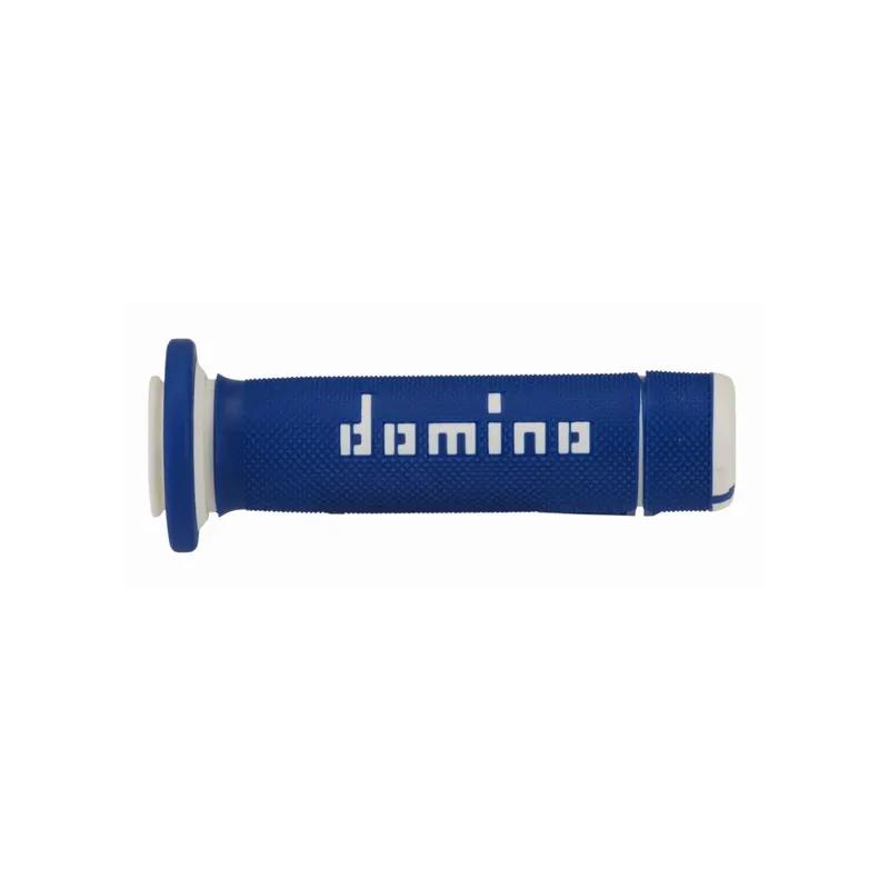 Puños de Domino ATV A180 azul-blanco A18041C4648A7-0