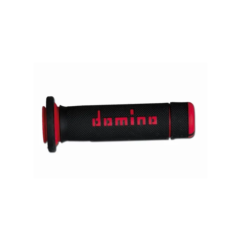 Puños de Domino ATV A180 rojo -negro A18041C4240A7-0