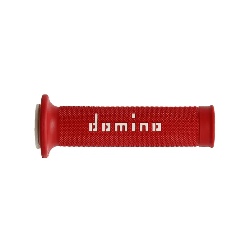 Puños Domino A010 Racing rojo-blanco A01041C4642B7-0